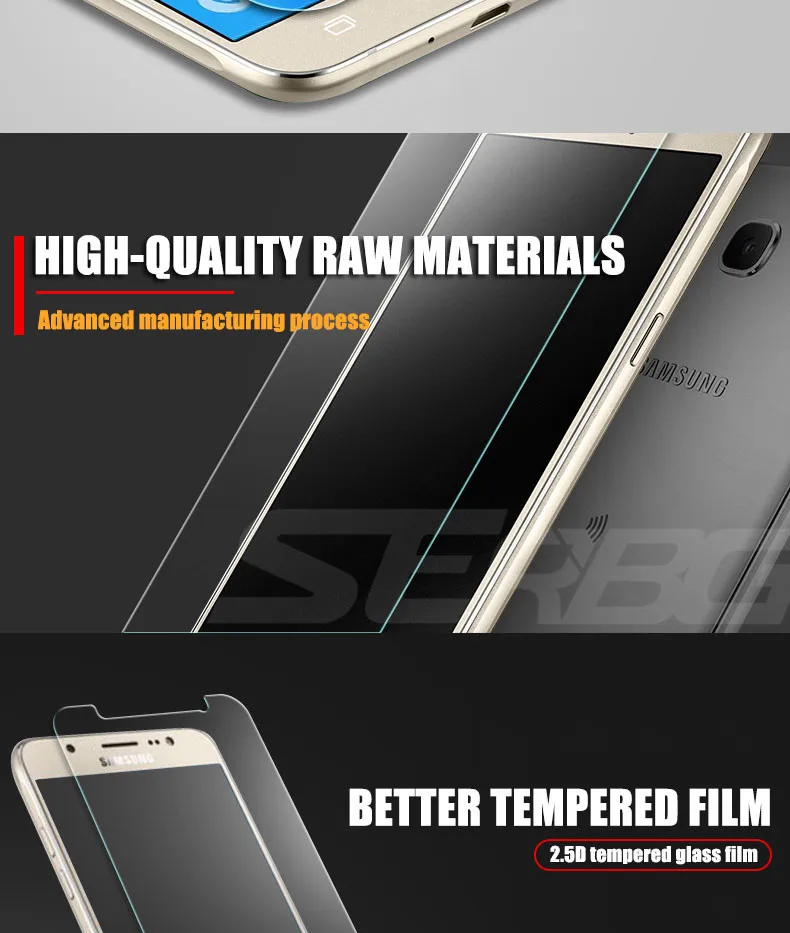 Закаленное стекло для samsung Galaxy J3 J5 J7 Защитная пленка для экрана samsung J2 J8 J4 J6 Plus