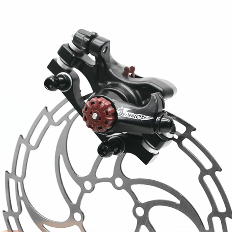Rear Brake Disc 160 Алюминиевые механические дисковые тормоза передние и задние диски для горных велосипедов тормоза ротора 160 мм набор для горных запчасти для велосипеда - Цвет: Rear Brake Disc 160