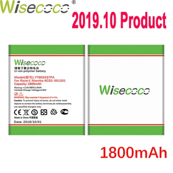 

WISECOCO 1800mAh New FT803437PA Ip083442a Battery For Razer1 Mamba FT703437PP RC03-001201 Laser Cordless Mouse Naga Epic
