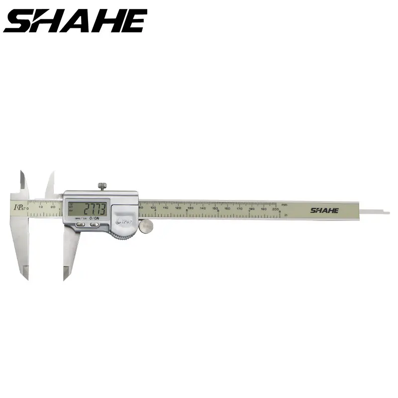 Штангенциркуль цифровой SHAHE IP67 200 мм 8 дюймов|ip67 push button switch|caliper pistonip67 standard |