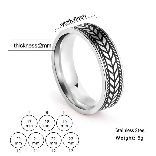 Viking Celtics Knot Stainless Steel Ring Amulet Vintage Signet Finger Rings for Men Women Punk Jewelry High Quality