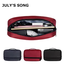 JULY'S SONG путешествия цифровая многофункциональная сумка для хранения кабеля USB чехол Зарядное устройство провода Органайзер Портативный U диск банк питания сумка комплект