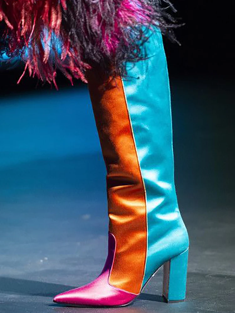 trendy knee high boots