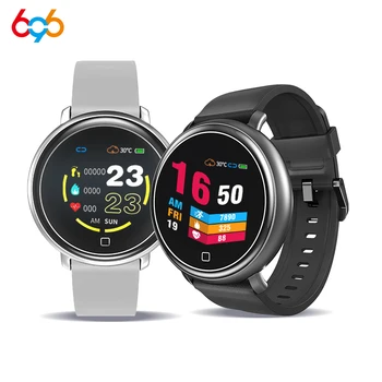 

696 New HW06 Smart Watch IPS Color Screen OTA Heart Rate Blood Pressure Blood Oxygen Detection pedometer Fashion Smart Bracelet
