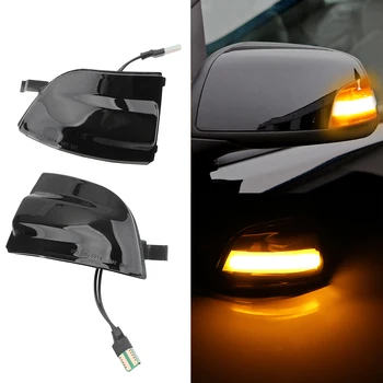 

LEEPEE Signal Lamp 2Pcs/set LED Indicator Blinker LED Dynamic Turn Signal Light Car Rear View Mirror Lamp