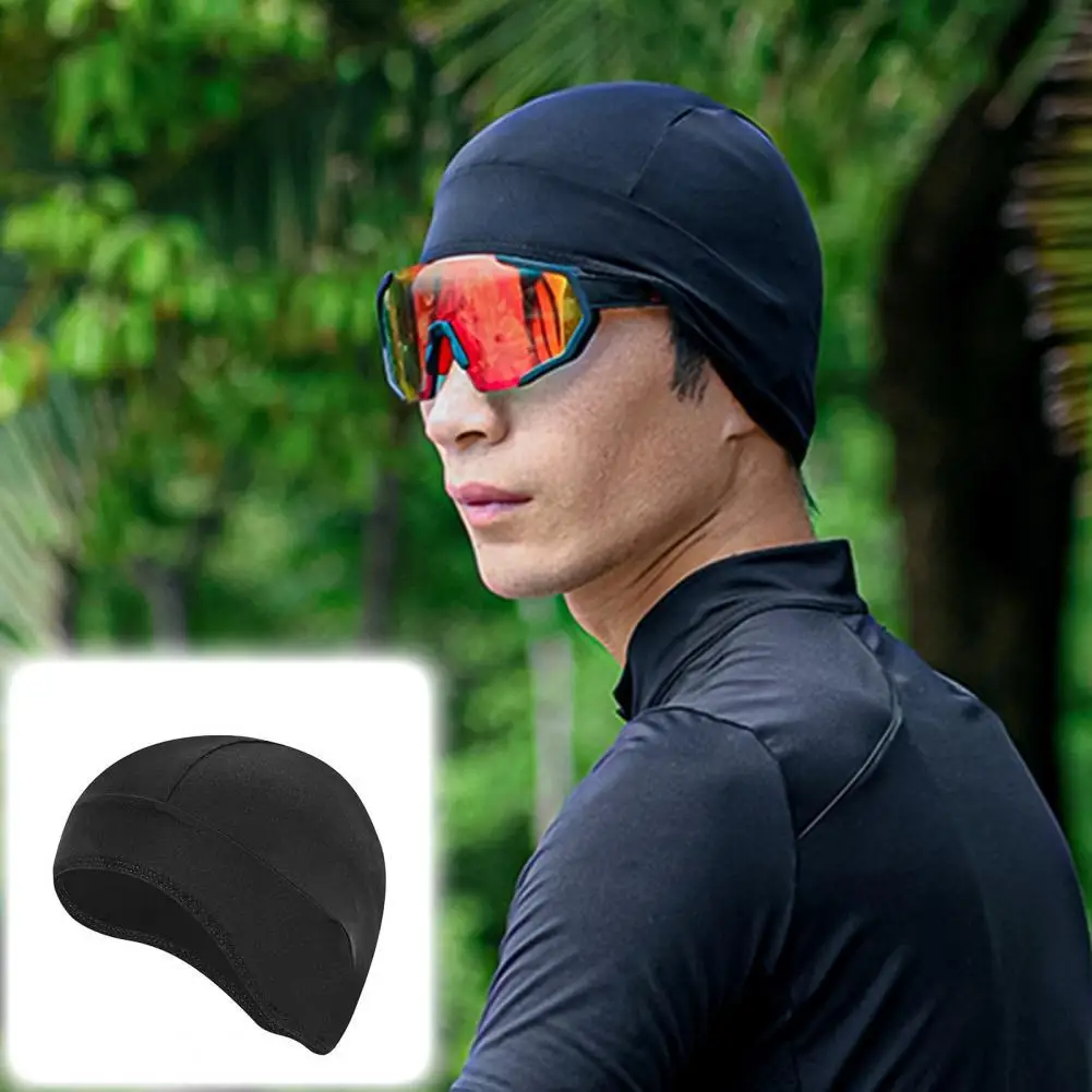 UV400 Ice Silk Breathable Breathable Sweat Wicking Cycling Running Hat Cap and Sweat absorbent
