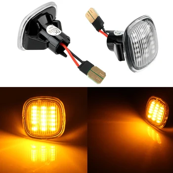 

LEEPEE 2PCS Turn Signal Light For Audi A3 A8L A4 8D A4 S4 B5 LED Car Side Marker Car-styling Light Turn Indicators Signal Lamp
