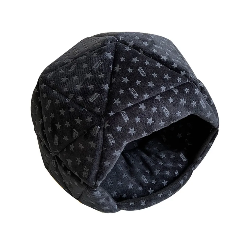 Removable washable plush kennel pet padded deep sleep comfortable pet bed comfy calming dog bed cat's house coperta cane 30N14 (20)