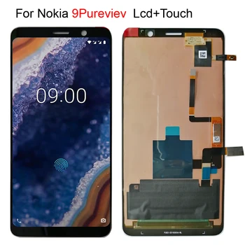 

new lcd For Nokia 9 Pureview 9C TA-1004 TA-1005 Lcd Screen Display +Touch Glass Digitizer Assembly Replacement Parts