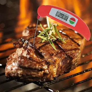 

Kitchen Thermometer For Food BBQ Turkey Electronic Thermometer Milk Cooking Water Meat Kitchen Probe Tools Meat Thermometer A6C1