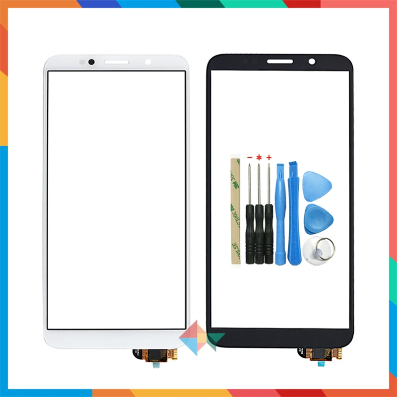 High Quality 5.45&quot For Huawei Y5 PRIME 2018 DRA-L02 DUAL DRA-L22 Touch Screen Digitizer Front Glass Lens Sensor Panel | Мобильные