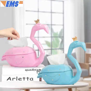 

11" Home Decorations New Home Gift Animal Simulation Multi-functional Tissue Box Creative Present Art Craft Resin 28.5CM Z2485