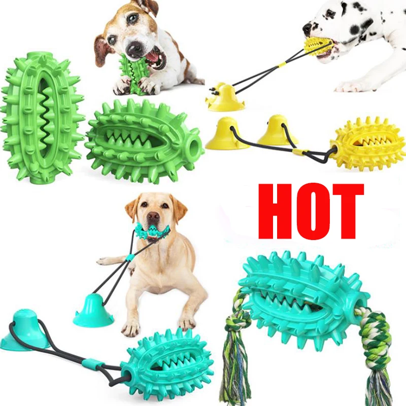 

Pet Dog Toy Pet Cat Dog Interactive Ball Push Toy Pet Cat Dog Chew Toy Tooth Cleaning Ball Dog Training Throw Ball Toy Puppy Toy