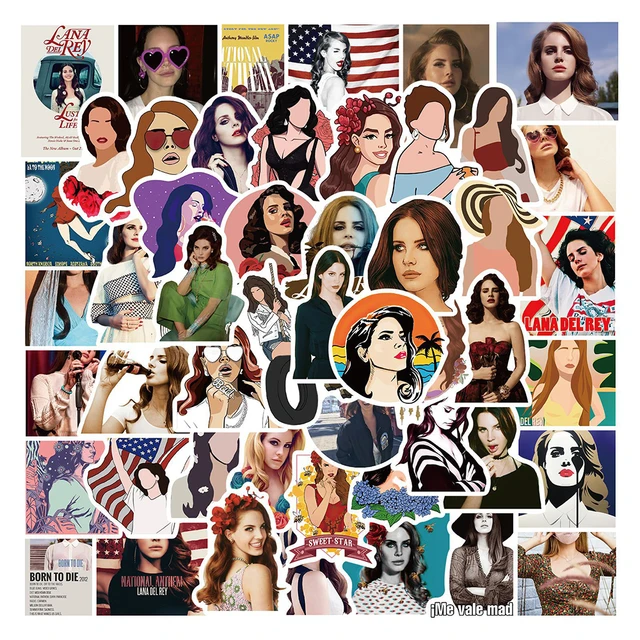 Lana Del Rey Vinyl Decal Sticker
