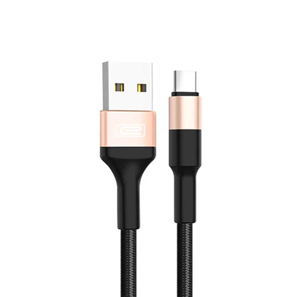 FDBRO кабель для мобильного телефона Micro USB кабель для синхронизации данных Кабель microusb для samsung для xiaomi для huawei Android кабель для мобильного телефона - Цвет: For Type C Gold