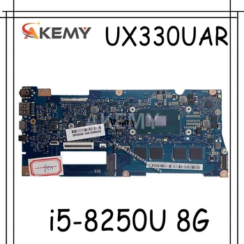 

Akemy UX330UAR Laptop motherboard For Asus UX330UAR UX330UA UX330U U3000U Mianboard i5-8250U 8G RAM Exchange
