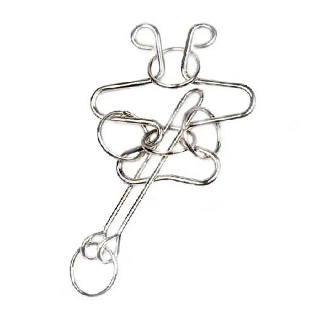 

Disentanglement Puzzle Toys Brain Tester Unwinding Toy Small Gourd Ring Intelligence Clever Thinking Educational Toy In Stock