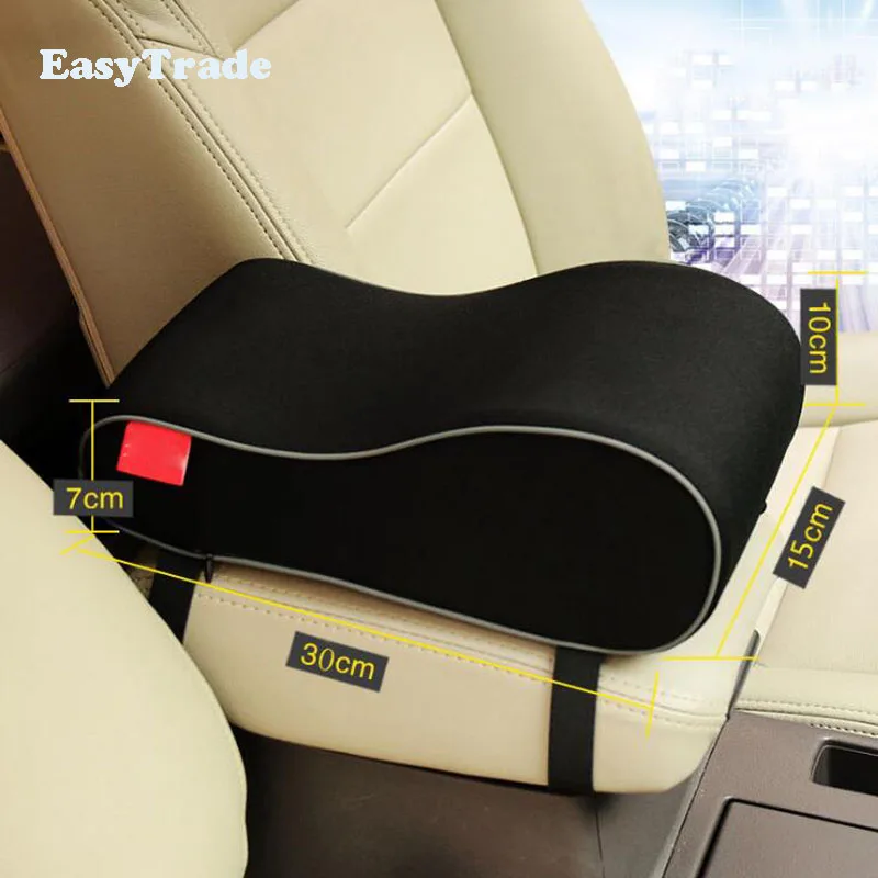 Memory Foam Booster Pad Car Interior Central Armrest Box Pad For Volkswagen Vw Tiguan MK2 Accessories