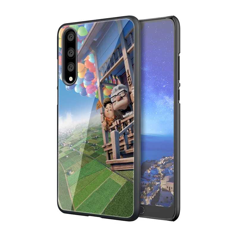 EWAU Up фильм закаленное стекло телефон чехол для Huawei P10 P20 P30 mate 20 Lite pro P Smart Y6 Y9 Honor 8X9 10