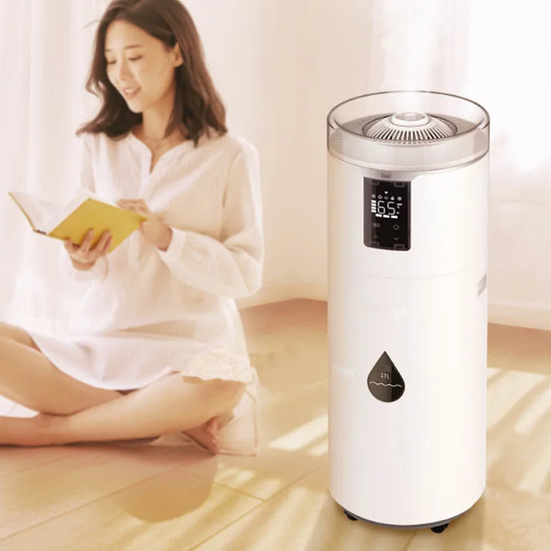 220V Commercial And Industrial 17L Air Ultrasonic Humidifiers Big Mist For Shop Restaurant Humidifying plant Home | Бытовая техника