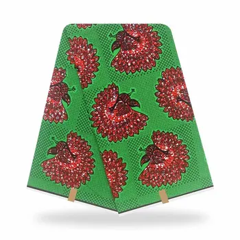 

Veritable African wax Guaranteed Real Ankara Wax 6yard/lot 100% Cotton Ghana Wax High Quality African Fabric prints !