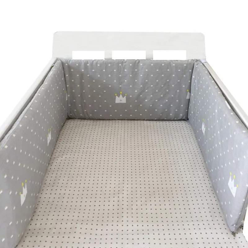 NO12 Nordique Stars Design bece lit epaissir pare-chocs une Piece berceau autour coussin lit procteur oreillers nouveau-NES dеcor d - Цвет: NO12