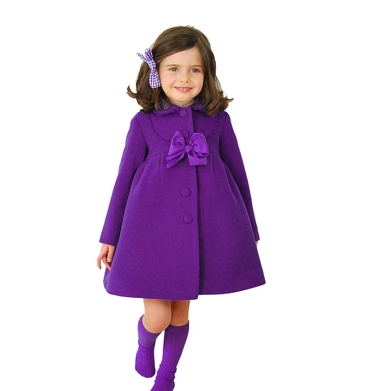 Girls Winter Dress Turtleneck Cotton Dress Teenager Girls Clothing Long Sleeve Autumn Fall Clothes Elegant Pleated Dress