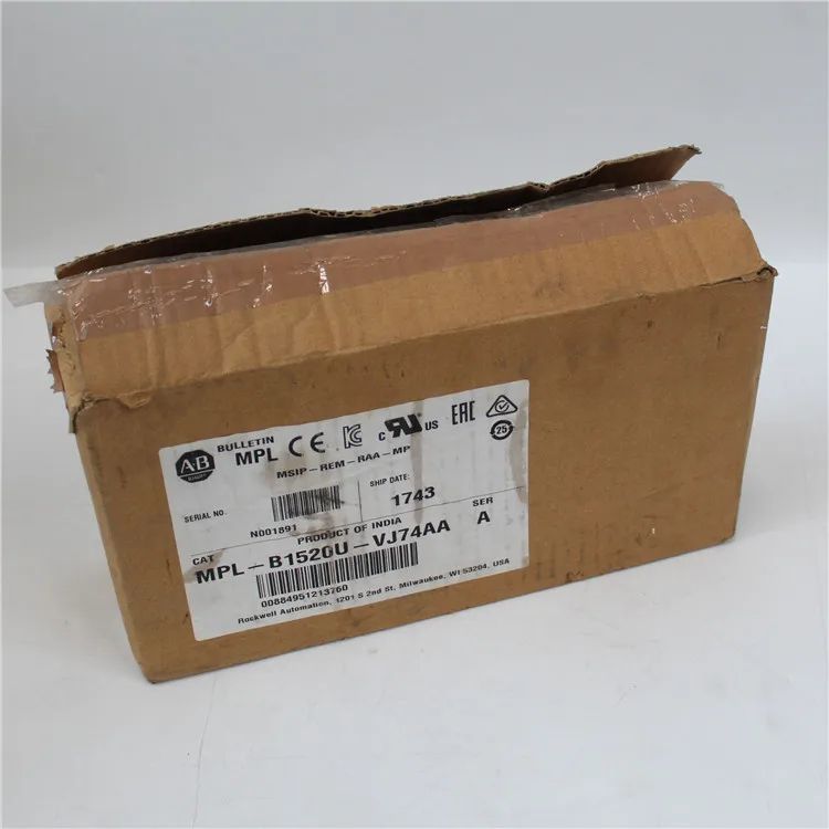 Allen Bradley MPL-B1520U-VJ74AA/Kinetix инвертор рабочий серводвигатель переменного тока 0.27kW