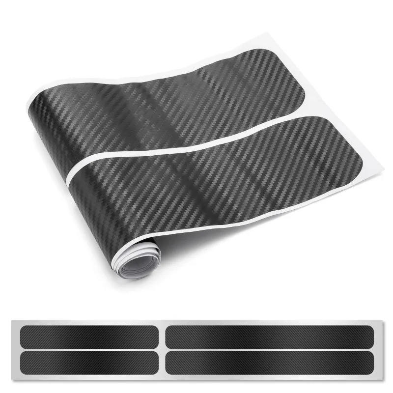 4 шт. автомобильный порог дверь протекторы наклейки универсальные для всех