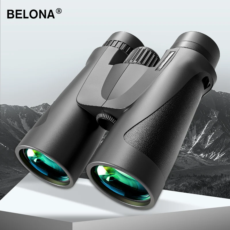 

8X42 10x42 12X42 Binoculars Hunting and Tourism BAK4 Prism FMC HD Professional Powerful Military Telescope Visible at low light