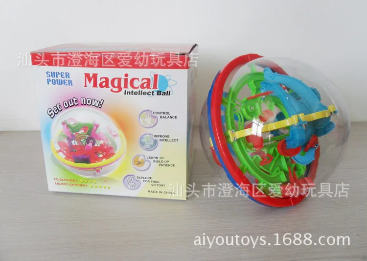 929a Aikeyou 100 скидка маленький 3D НЛО Фэнтези интеллект Perplexus Дети Раннее детство развивающая игрушка