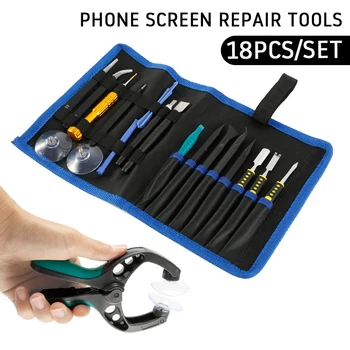 

18 PCS Pry Opening Screen Repair Tool Set Screwdriver Mobile Tools Repair Kit For Iphone Samsung S6 Edge S7 Edge