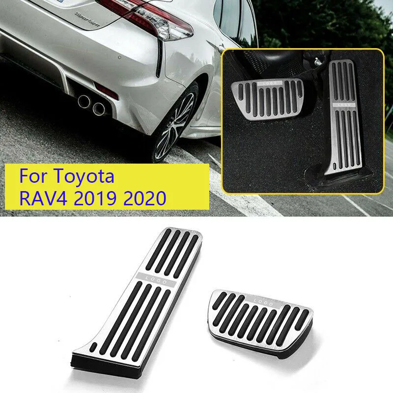 Для Toyota RAV4 Rongfang 19-20 автомобильные газовые тормозные ножные педали, противоскользящие декоры