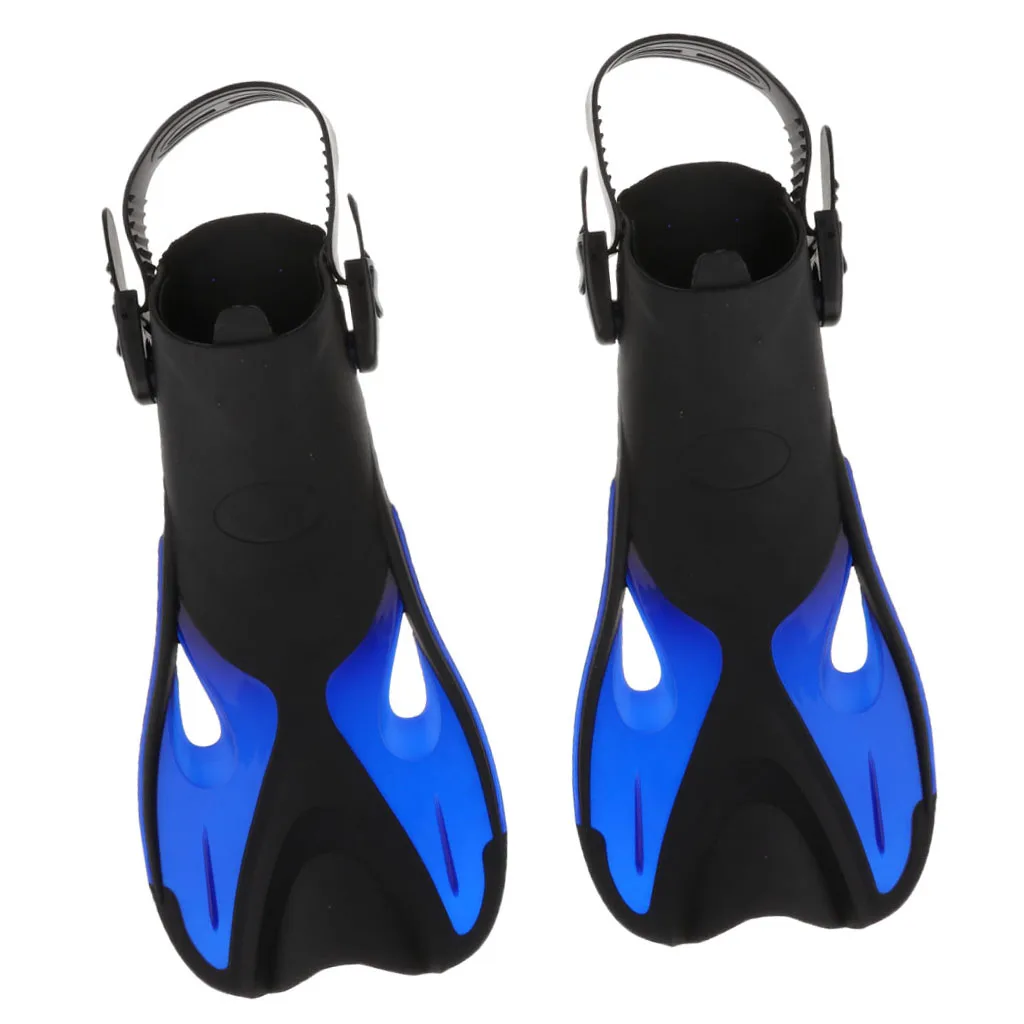 Adjustable Unisex Scuba Diving Flippers Fins Snorkeling Gear Swim Pool Training Gear Fins Shoes for Water Sports
