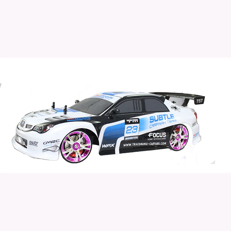 Большой Радиоуправляемый автомобиль 1:10 высокоскоростной гоночный автомобиль для Sunaru Impreza/Toyota AE86 Чемпионат 2,4G 4WD радиоуправляемые игрушки