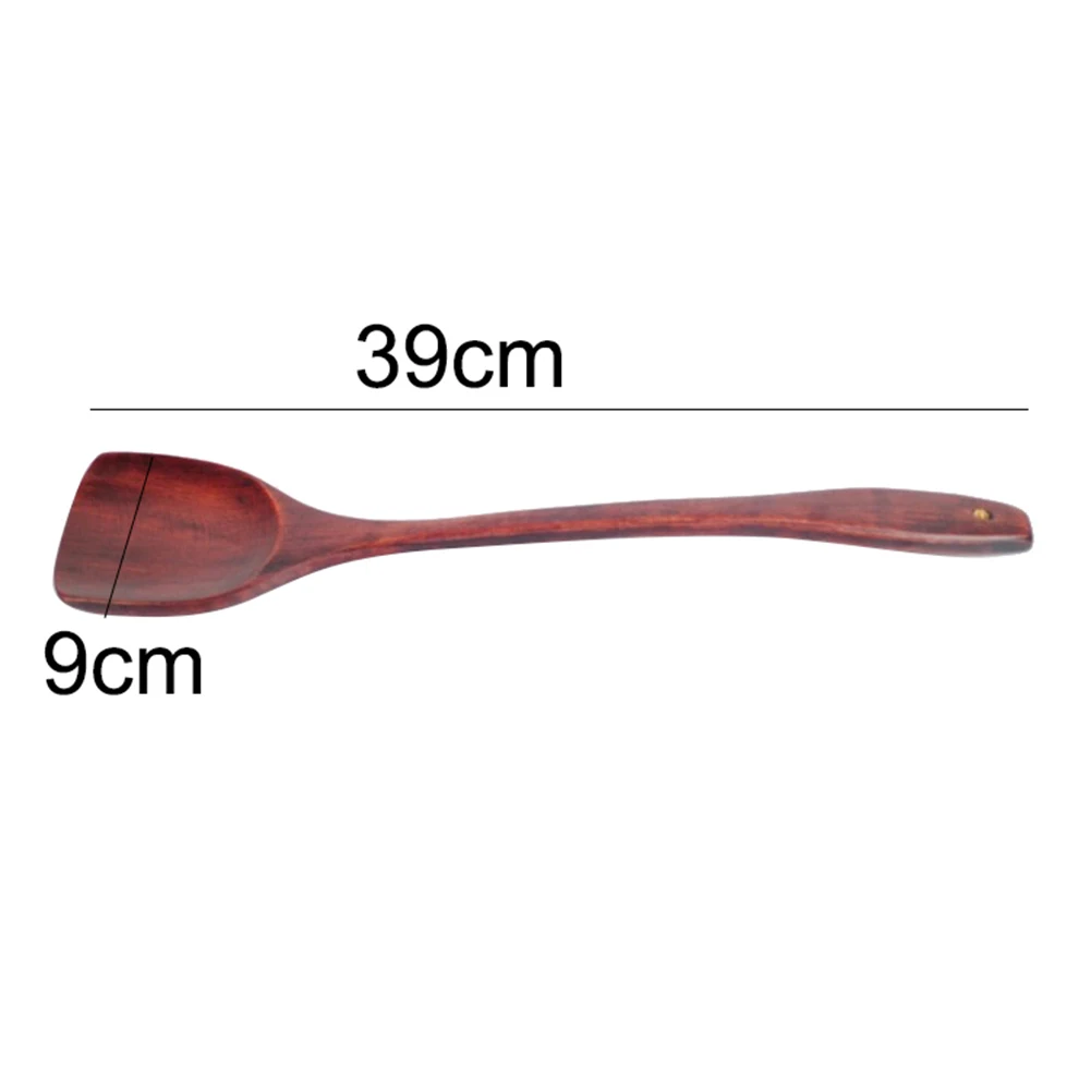 Кухонная утварь из дерева с длинной ручкой ложка для перемешивания лопаты|Другая