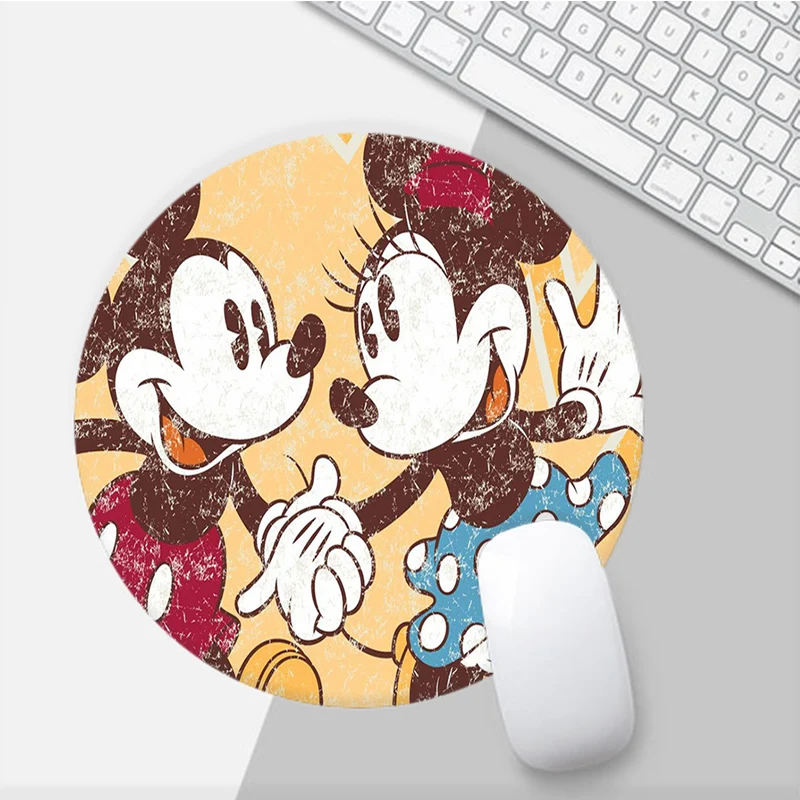 My Favorite Disey Mickey Mouse round  Mouse pad PC Computer mat gaming Mousepad Rug For PC Laptop Notebook