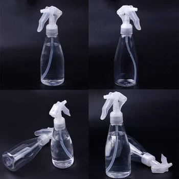 

200 mL Portable Plastic Spray Bottle Transparent Makeup Moisture Atomizer Pot Fine Mist Sprayer Bottles Hair Hairdressing Tools