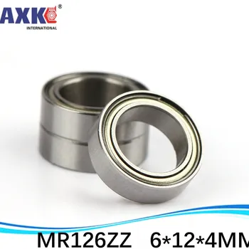 

AXK 500pcs/lot Free Shipping Wholesale Double Shielded Miniature Deep Groove Ball Bearings MR126ZZ 6*12*4 Mm * Inch Bearing Rich