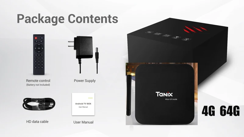 4G 64G Tanix TX6 Android 9,0 Smart tv Box Allwinner H6 4GB 64G 4K H.265 2,4G/5G WiFi BT4.1 медиаплеер Tanix TX6 mini tx5 pro x96m - Цвет: 4G 64G