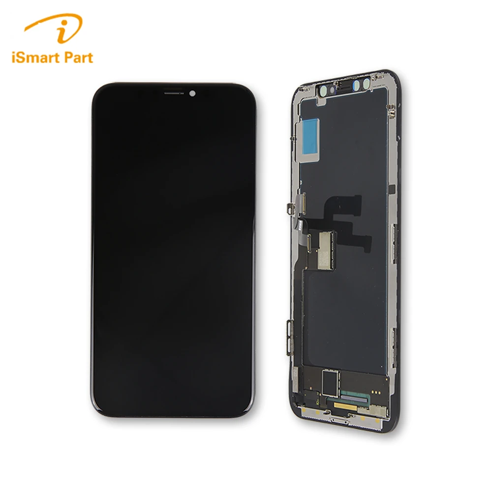 GX SOFT AMOLED для iPhone X ЖК-дисплей кодирующий преобразователь сенсорного экрана в сборе Замена жесткого OEM XR XS Xsmax экран 3D сенсорный OLED