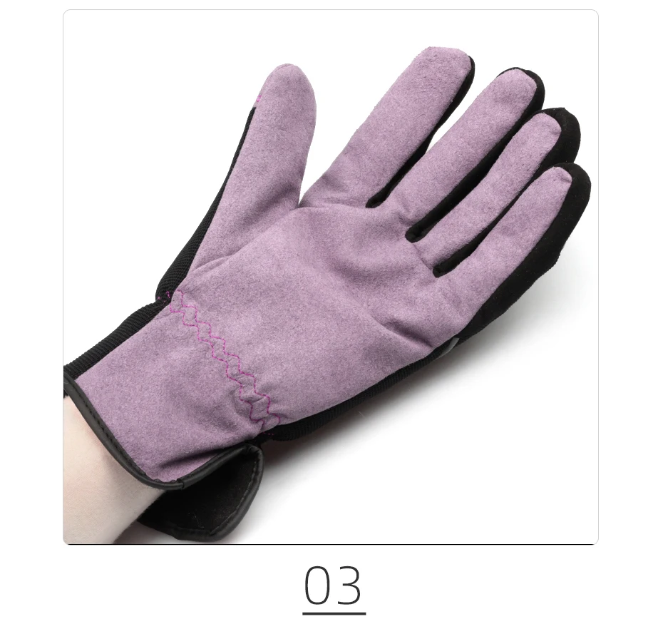 QIANGLEAF Shockproof Work Glove Soft Microfiber Winter Warm Thick Anti Impact Gloves Security Neutral Orange Working Mitten 5761