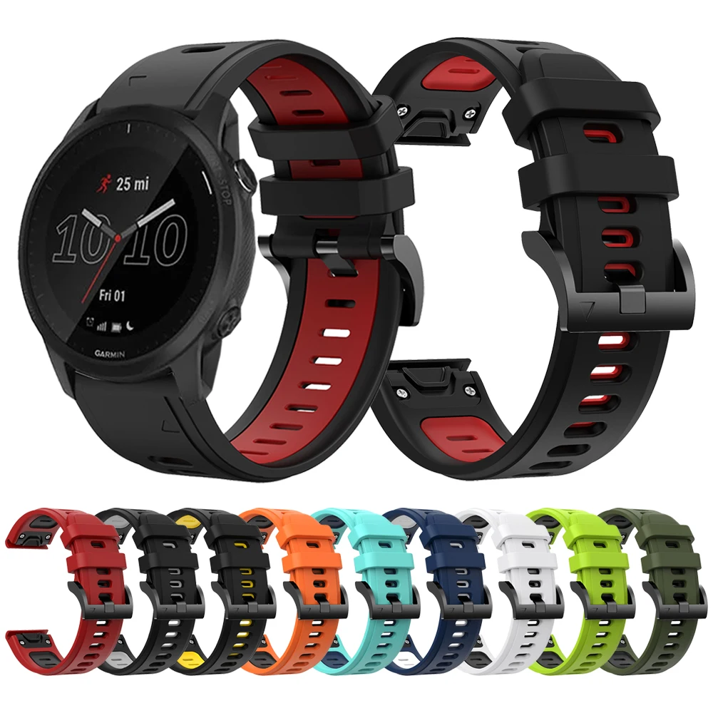 Cinturino In Silicone Easyfit Per Garmin Forerunner 945 Lte 935 Cinturino Cinturino Accessori Cinturino Cinturino Quickfit 22Mm