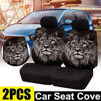 

Universal Front Seat Protector Cushion for SUV Car Lion Dolphin Turtle Polyester Car SUV Seat Cover Cushion Protector