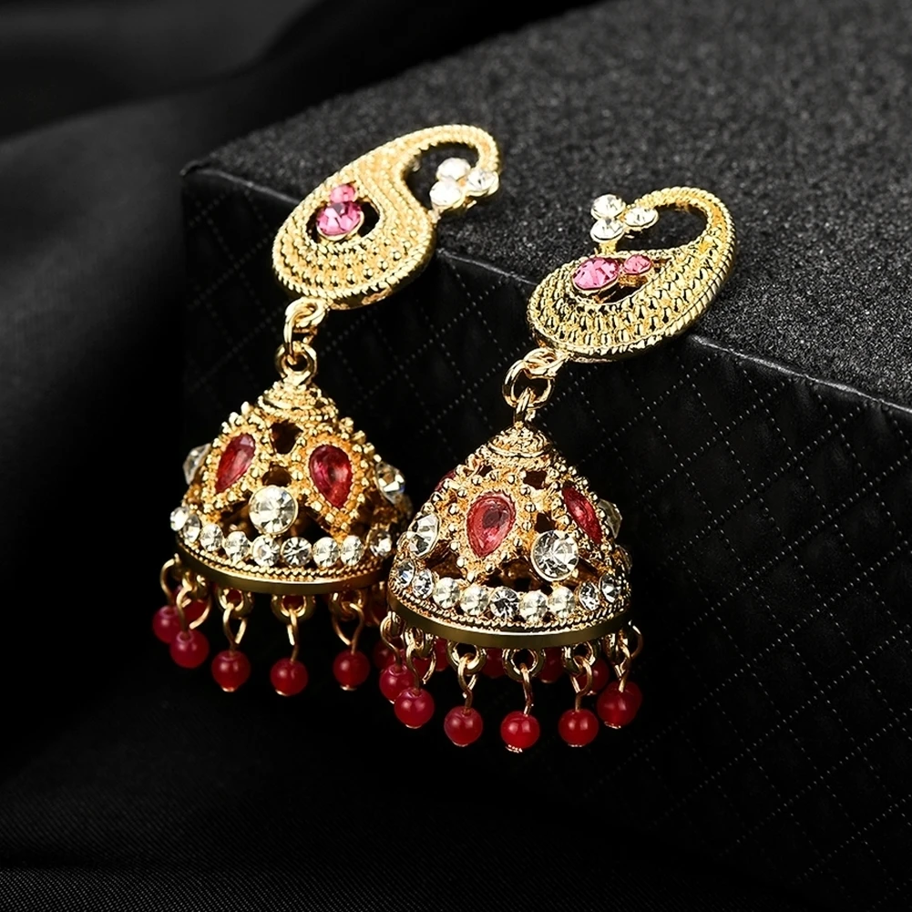 Brinco серьги античные Jhumki Jhumka висячие серьги этические племенные ювелирные изделия Ближний Восток Ретро Национальный стиль колокол