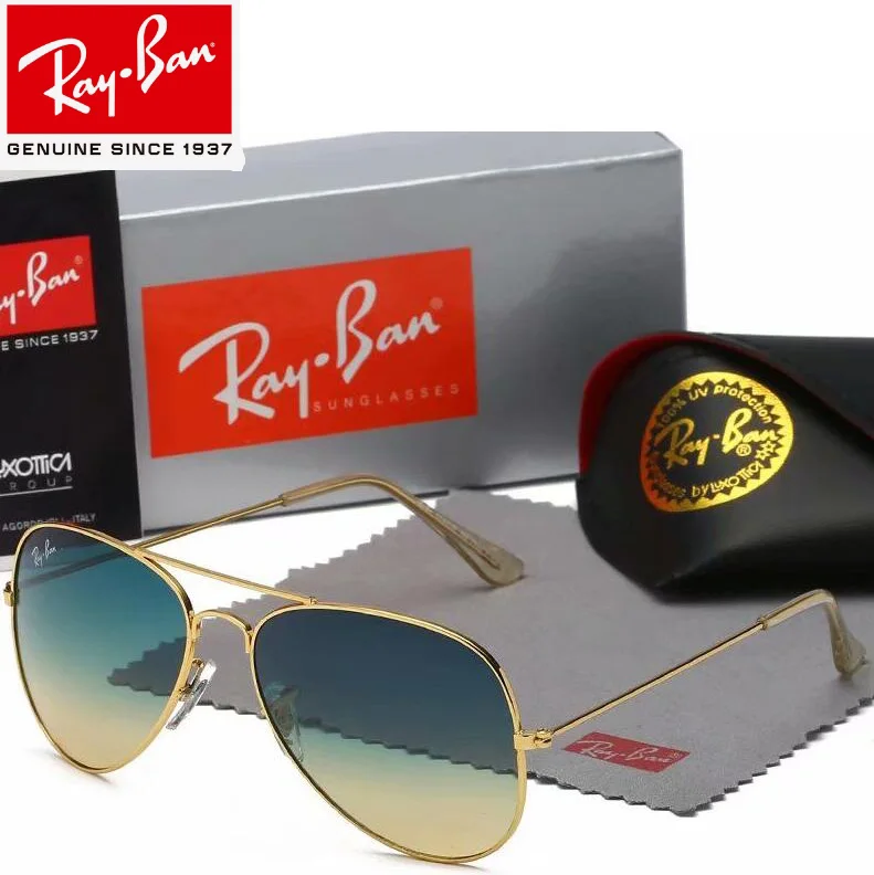 

Rayban- 20120 lunettes de soleil classiques de marque Protection UV pour hommes/femmes lunettes de soleil RB3026