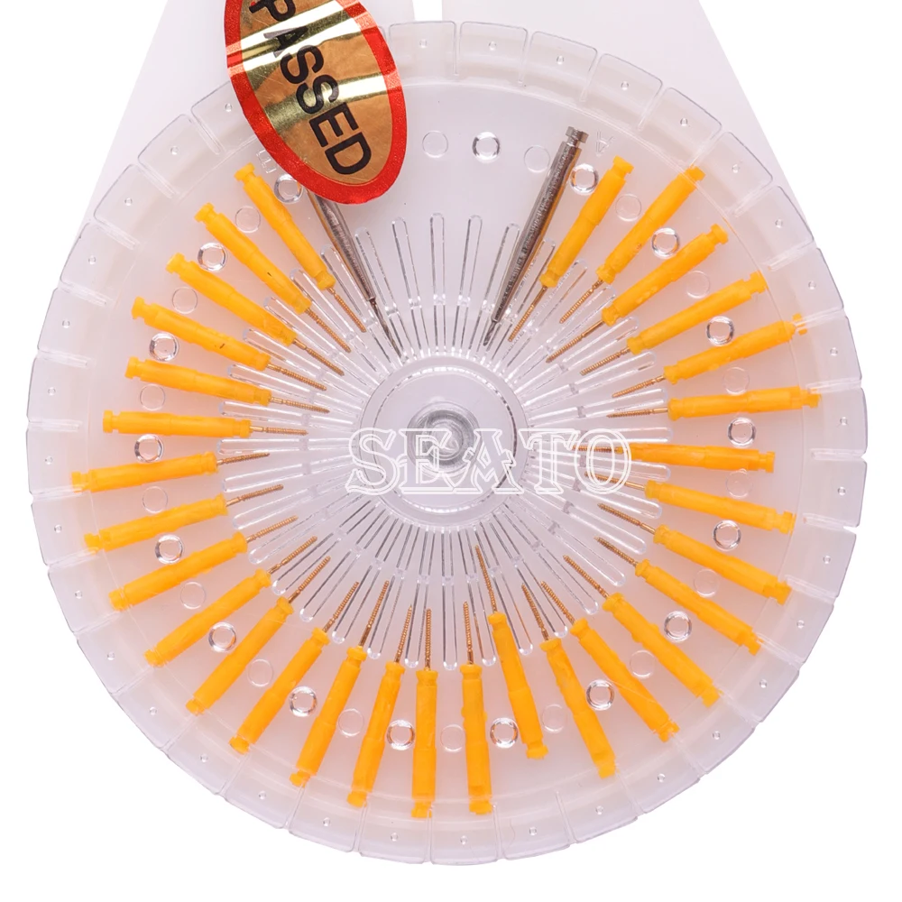 1 шт. зубные звенья шпильки Конические Винтовые столбы сверла наборы заправки покрытием конические 4 размера стоматологические инструменты