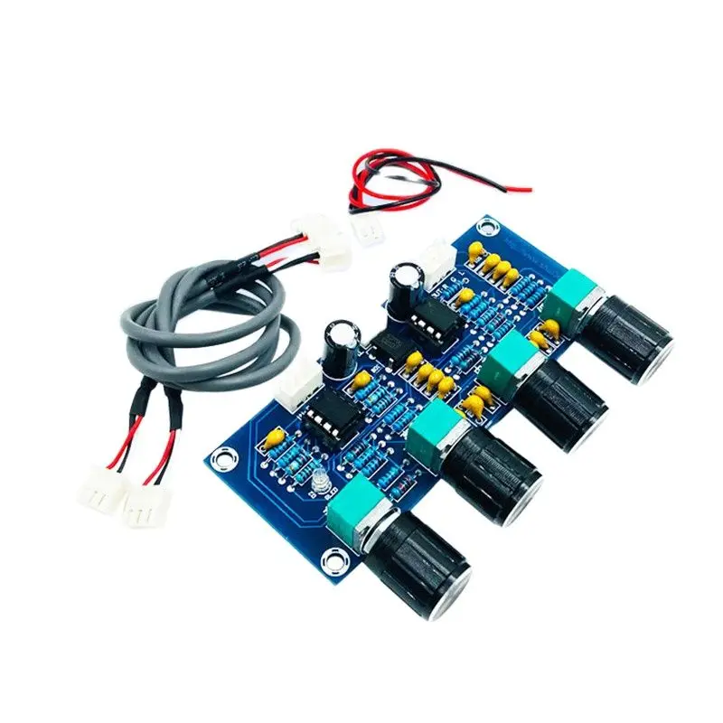 NE5532 digital power amplifier preamp tone board HIFI fever level high and low | Электроника