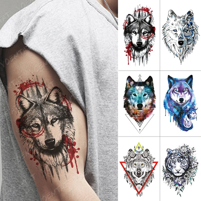 Tatuagem temporária à prova dwaterproof água stickertriangle rosa lua sexy  tatto flash tatoo falso tatuagens mão braço para crianças - AliExpress