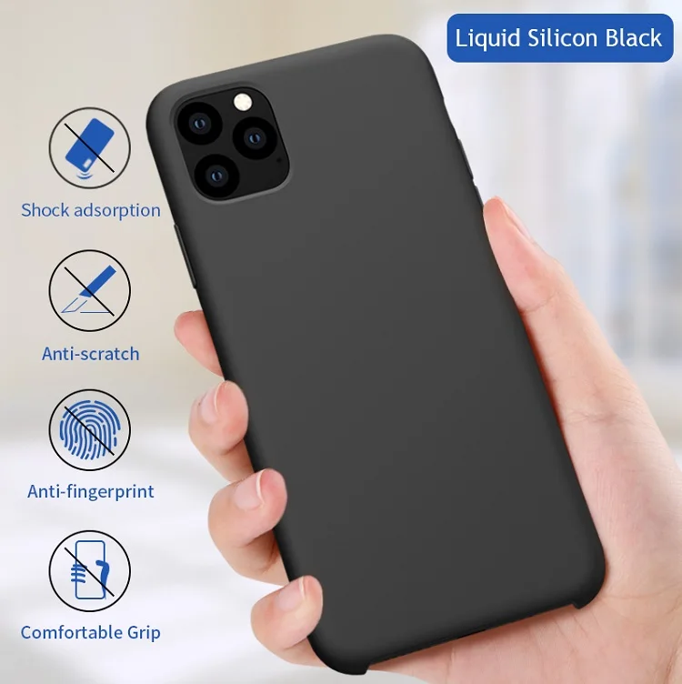 NILLKIN прорезиненный ТПУ чехол для iPhone 11 Pro силиконовый Гладкий защитный чехол для iPhone 11 для iPhone 11 Pro Max